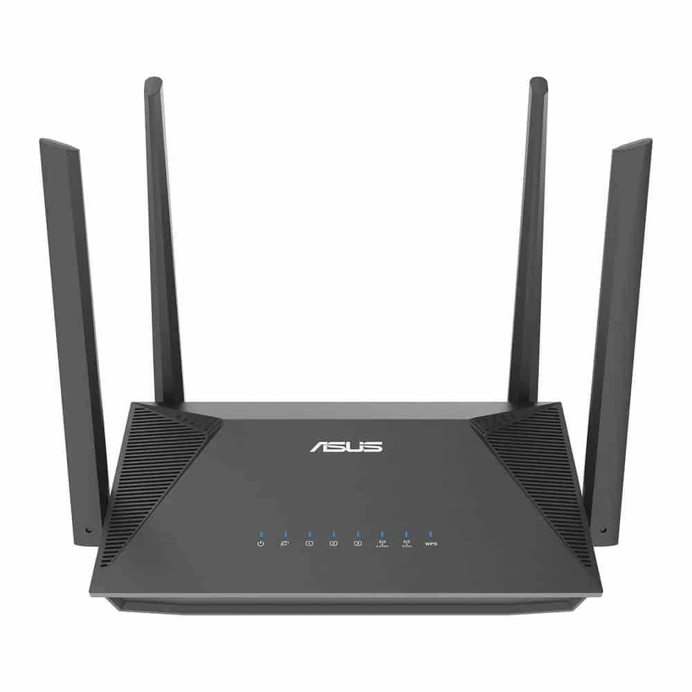 (image for) ASUS RT-AX52 WiFi 6 AX1800 Dual-Band Extendable Router